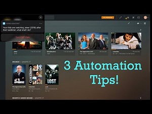 Automation Ideas with Plex and Home Assistant