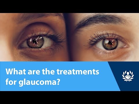 What are the treatments for glaucoma?