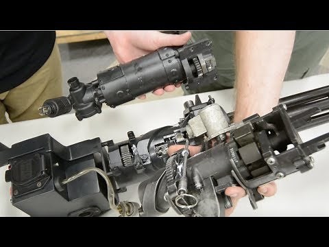 How a M134 Minigun works, Full Breakdown!