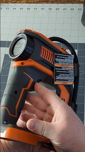 A Closer Look at the Ridgid 18v Digital Inflator