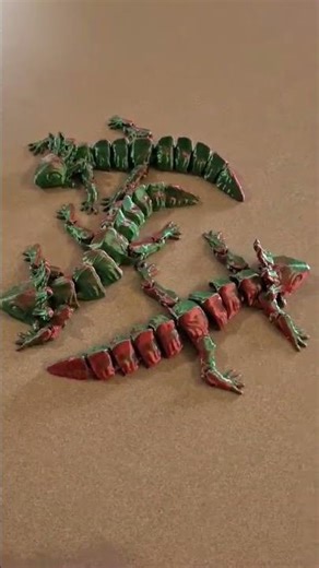 Must See! These Axolotl red and green silk prints!