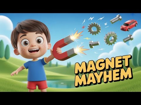 The Power of Magnets 2! 🧲 Magnetic Fields & Real-World Magic