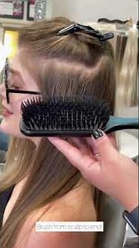 How to Brush Great Lengths Keratin Bond Extensions