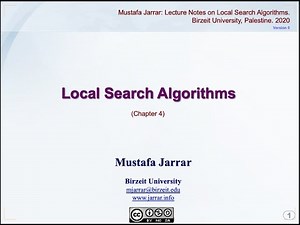 Introduction to Local Search Algorithms (P1/4)