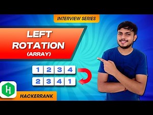 Left Rotation HackerRank | Arrays