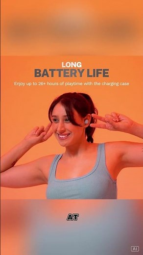 JLab Go Air Pop+ Wireless Earbuds – Compact Design, Big Sound