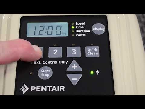 How to Program a Pentair Superflo-VS (342001) Pump
