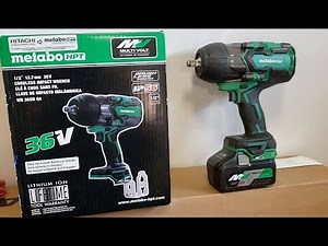 Metabo HiKOKI HPT 36V Cordless/Corded Impact Wrench review