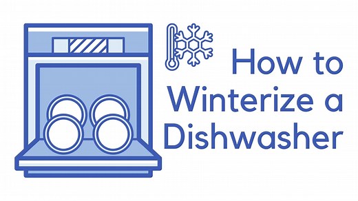 How to Winterize a Dishwasher in 5 easy steps - How To Fix It