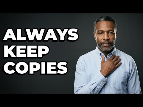 Should I Keep Copies Of Court Documents For Myself?