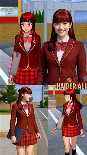 sakura character meet with real character #sakuraschoolsimulator #shortsviral #sakura #sigma #boy
