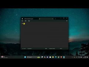 How To Create a Batch bat File in Windows 11 - Quick Help
