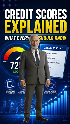 Credit Scores Explained: What Everyone Should Know #personalfinance #financialliteracy #creditscore