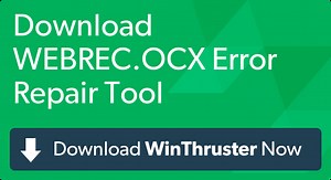 Install Activex Webrec.cab