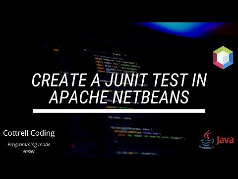 Create JUnit test with Apache NetBeans
