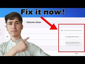 No Output Device found? Here's the Real Fix!