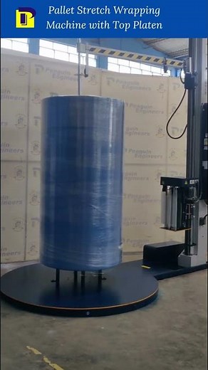 Pallet Stretch Wrapping Machine with Top Platen