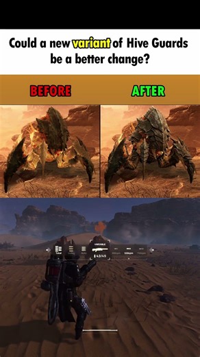 So they nerfed Hive Guards #helldivers2 #gaming #shorts