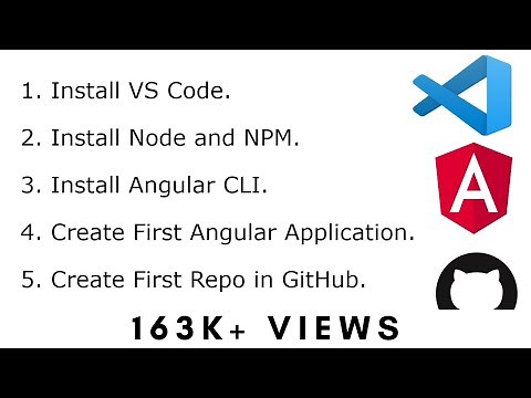 Angular Project Setup in Visual Studio Code