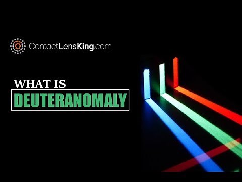 What is Deuteranomaly Color Blindness