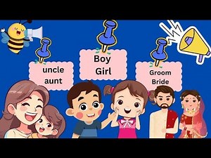 Learn Noun- Gender In English With Pictures #gender #learnenglishwithfun #kidslearning #grammar