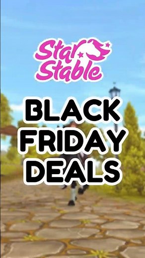 Star Stable Black Friday Deals! Double Star Coins + 50% Off Lifetime Star Rider