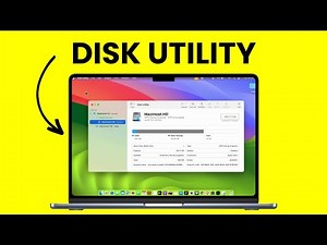 How to Open Disk Utility on MacBook?
