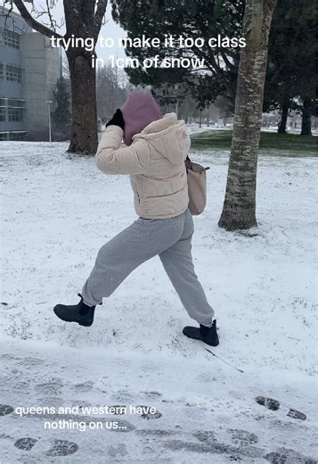 Snow Days at the University of Victoria: A Student Experience