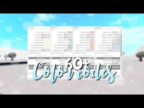 60+ BLUSH and PASTEL Primary Color Codes | Welcome to Bloxburg | How to Apply RGB Codes