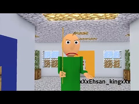 Baldi's basics music - Mine imator - Minecraft Animation