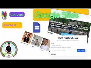 Google sites | Insert images | Text | Folders of Google Drive | Ep-02