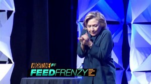 Feed Frenzy: Hillary, Bush, Who Dodged the Shoe Better?