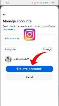 HOW TO DELETE INSTAGRAM ACCOUNT PERMANENTLY | Instagram id delete kaise karen #instagram #shorts