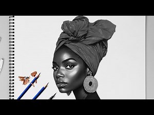 How To Draw A Realistic Face (Step By Step) - Real Time Tutorial Part 1