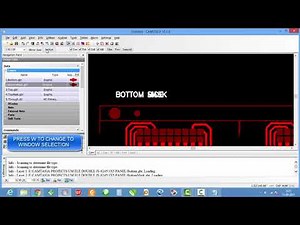 CAM WORK IN CAM350 - ADDING TEXT TO LAYERS IN PANEL