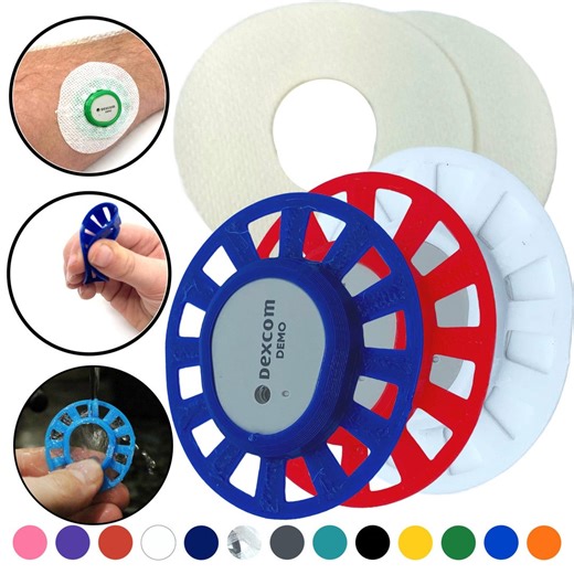 Dexcom G7 Gripshield, Reusable Sensor Cover, Sample Overlay Patches - Etsy