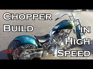 Custom CHOPPER BUILD Time Lapse of TROPHY Winning Motorcycle