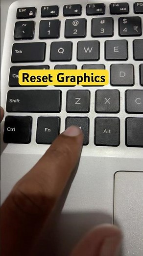 How to Reset Screen Display Graphics Driver in Windows 10,11 Laptop PC#macnitesh#keyboardtricks#2025