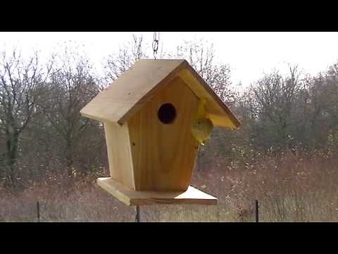 COMMENT FAIRE UNE CABANE A OISEAUX