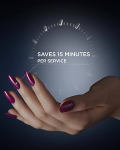 19 reactions | CND Shellac Luxe saves you 15 minutes per salon visit. | CND - Creative Nail Design | Facebook