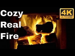 Looping Fireplace Screensaver