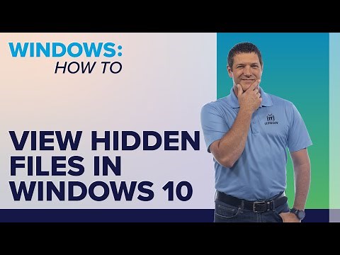 How to View Hidden Files in Windows 10
