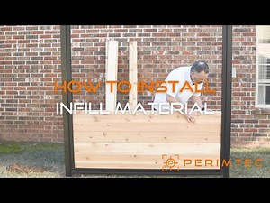 Perimtec: How to Install Infill Material