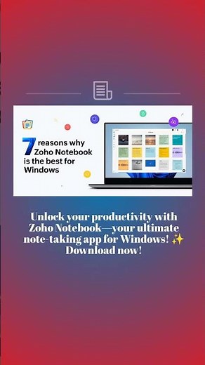 7 reasons why Zoho Notebook is the best notes app for Windows