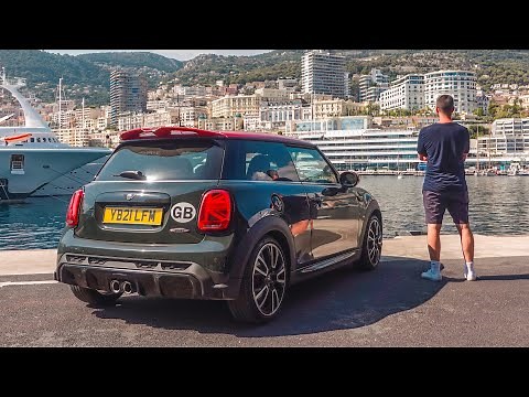 NEW 2021 MINI Cooper JCW Drive: London To Monaco 🇲🇨 *Road Trip*
