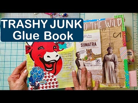How You Can Junk Journal Using a Composition Notebook