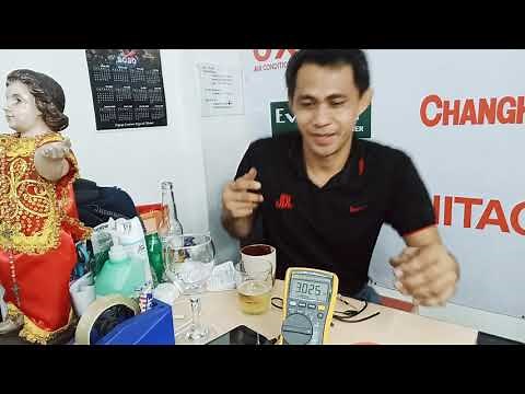 EC error Carrier Inverter series split type Aircon.