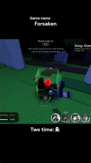 Fastest kill in my forsaken clip #roblox #forsaken