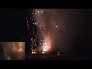 Bottle rocket fireworks WORLD RECORD 52500 rockets