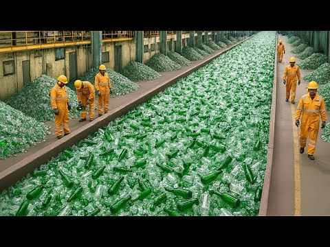 Comment c'est fait : Le Recyclage des Bouteilles en Verre, Plusieurs Millions de Bouteilles par Jour